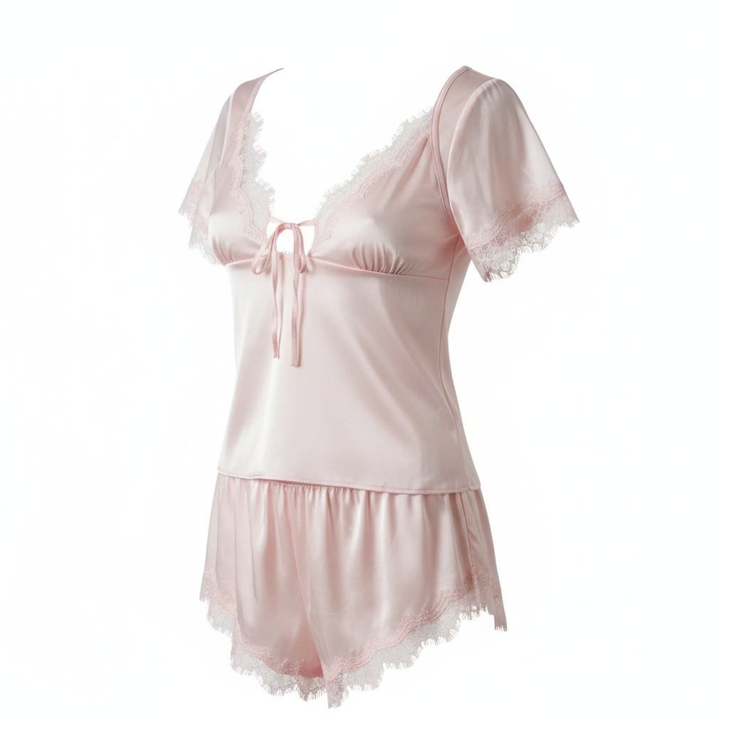 2-piece lace pyjama set